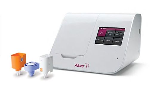Influenza POC analyzer / PCR Alere™ i Influenza A & B Alere