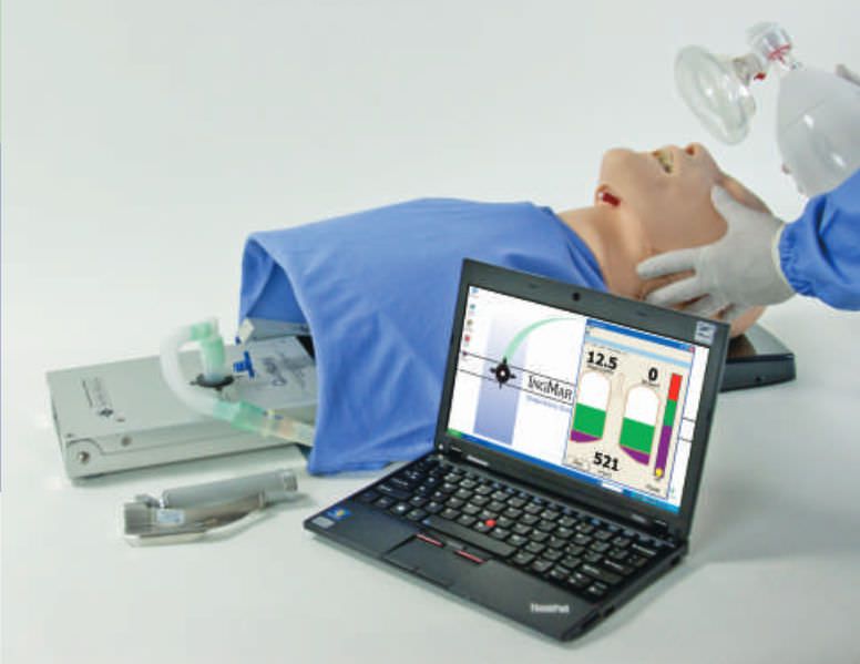 Intubation simulator / manual resuscitation RespiTrainer® Advance IngMar Medical