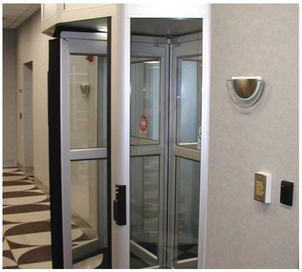 Laboratory door / hospital / drum / automatic ControlFlow 2 Horton Doors