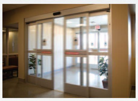 Laboratory double door / hospital / automatic / sliding ProSlide® Horton Doors