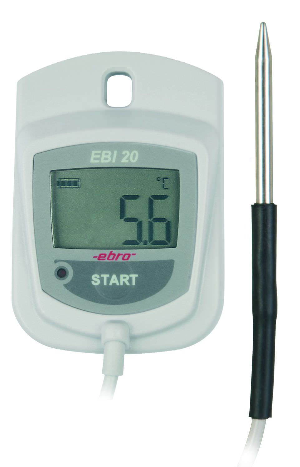 Temperature regulator data logger / with probe EBI 20-TE1 ebro Electronic