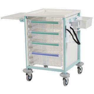 Treatment trolley / with drawer / modular CT108NH series Bristol Maid Hospital Metalcraft
