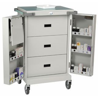 Medicine distribution trolley UD280 Bristol Maid Hospital Metalcraft