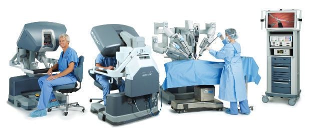 Robotic surgery simulator / with electronic console Si-e® Intuitive Surgical