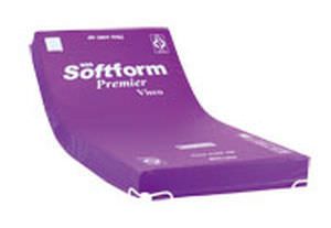 Hospital bed mattress / anti-decubitus / visco-elastic / foam Softform Premier Invacare