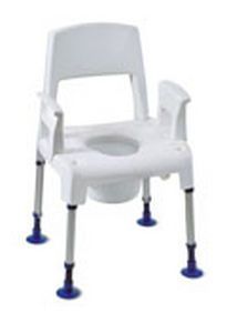 Commode chair / height-adjustable / bariatric Pico Invacare