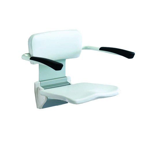 invacare shower chair with backrest