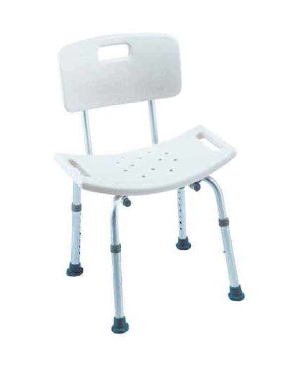 Shower chair / height-adjustable H296 Cadiz Invacare