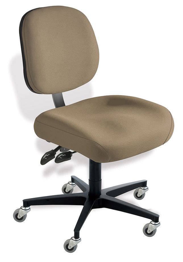 Office chair / on casters / with backrest / rotating FL Sewn Seams Biofit