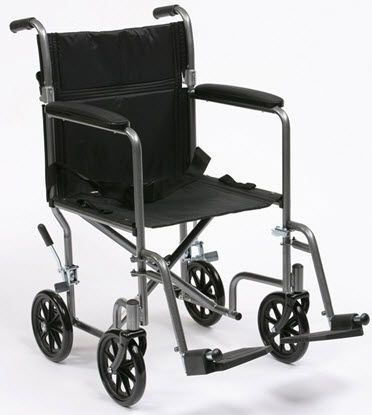 Folding patient transfer chair max. 115 kg | TR-39ESV Drive Medical Europe