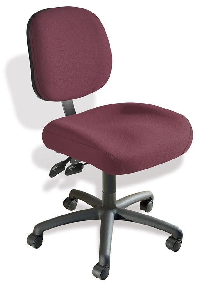 Office chair / on casters / with backrest / rotating FL Sewn Seams Biofit