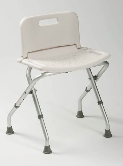 Folding shower stool max. 135 kg | 12487KDR Drive Medical Europe