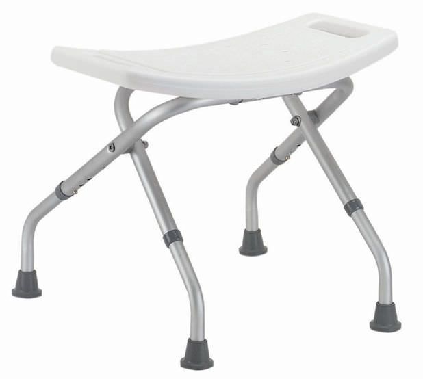 Folding shower stool max. 135 kg | 12486KDR Drive Medical Europe