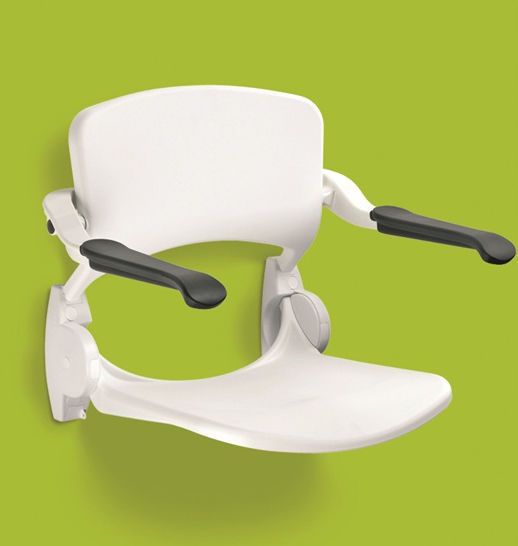 Shower seat / with armrests / with backrest / folding LI22032006-02 Drive Medical Europe
