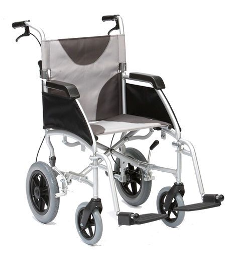Folding patient transfer chair max. 115 kg | LAWC007 / 8 Drive Medical Europe