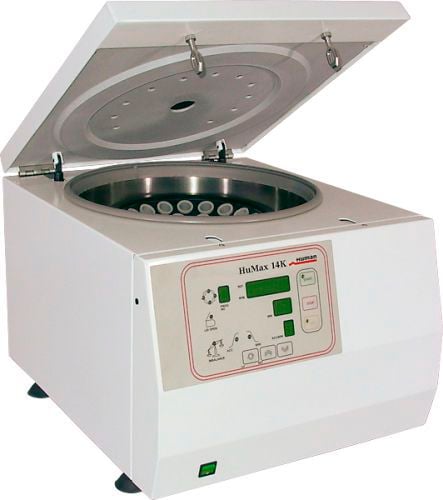 Laboratory centrifuge / multifunction / bench-top HuMax 14K HUMAN