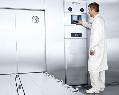 Medical autoclave / high-capacity GEV TS Getinge Infection Control