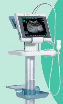 Hand-held veterinary ultrasound system MyLab™One VET ESAOTE