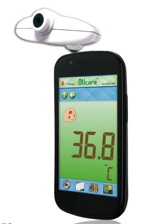 Medical thermometer / electronic / forehead KI-8250 K-jump Health