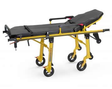 Emergency stretcher trolley / height-adjustable / mechanical / 2-section RIT240 Kartsana Medical