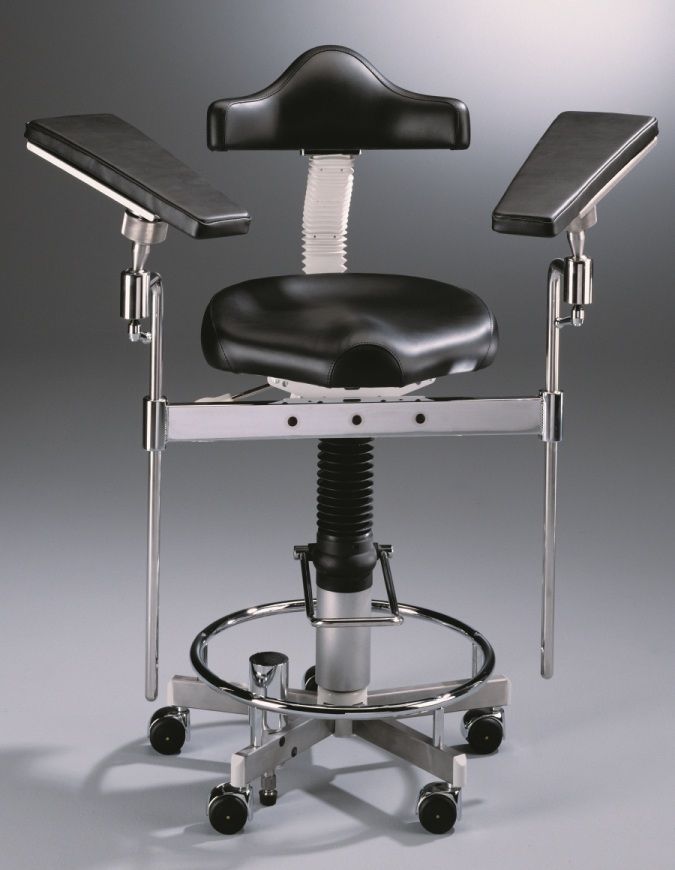 Surgery stool / medical / on casters / height-adjustable Coburg Medicalift 3014 Jörg & Sohn
