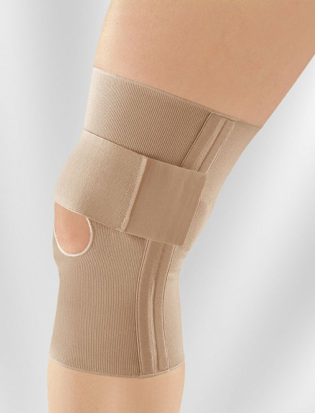 Knee orthosis (orthopedic immobilization) / open knee / with flexible stays JuzoFlex® Patellaligner® Juzo