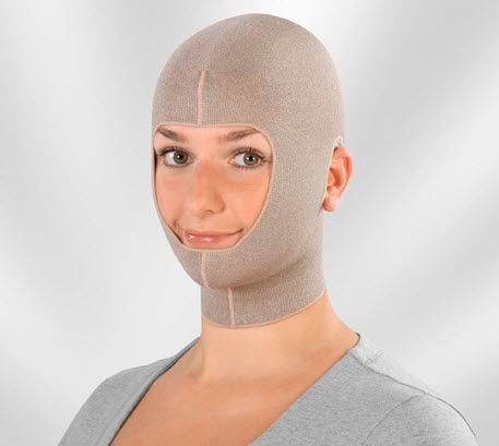 Mask (orthopedic clothing) / compression for lymphedema / woman Juzo