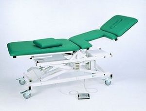 Echocardiography examination table / electrical / height-adjustable / 3-section 2690 Series K.H. Dewert