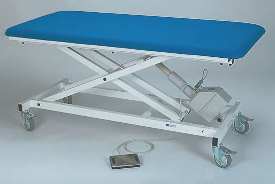 Electrical examination table / height-adjustable / on casters / 1-section 2110-00 K.H. Dewert