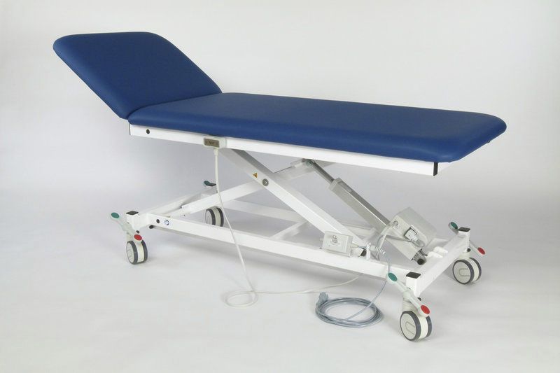 Electrical examination table / height-adjustable / 2-section DX1 Series K.H. Dewert