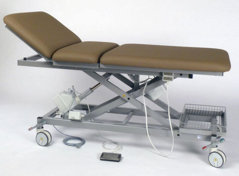 Bariatric examination table / electrical / on casters / height-adjustable 7255-00, 7255-04 K.H. Dewert