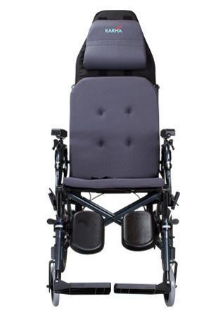 Passive wheelchair / folding / with headrest / with legrest MVP502 Karma Medical Products Co., Ltd