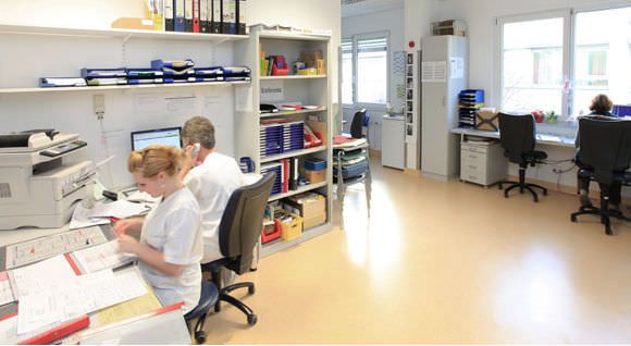Modular office / for healthcare facilities ALHO Systembau