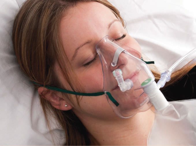 Oxygen mask / facial / high-concentration 1202000 Intersurgical