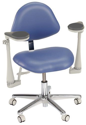 Dental stool / height-adjustable / on casters / with armrests Elbow Support DentalEZ Group