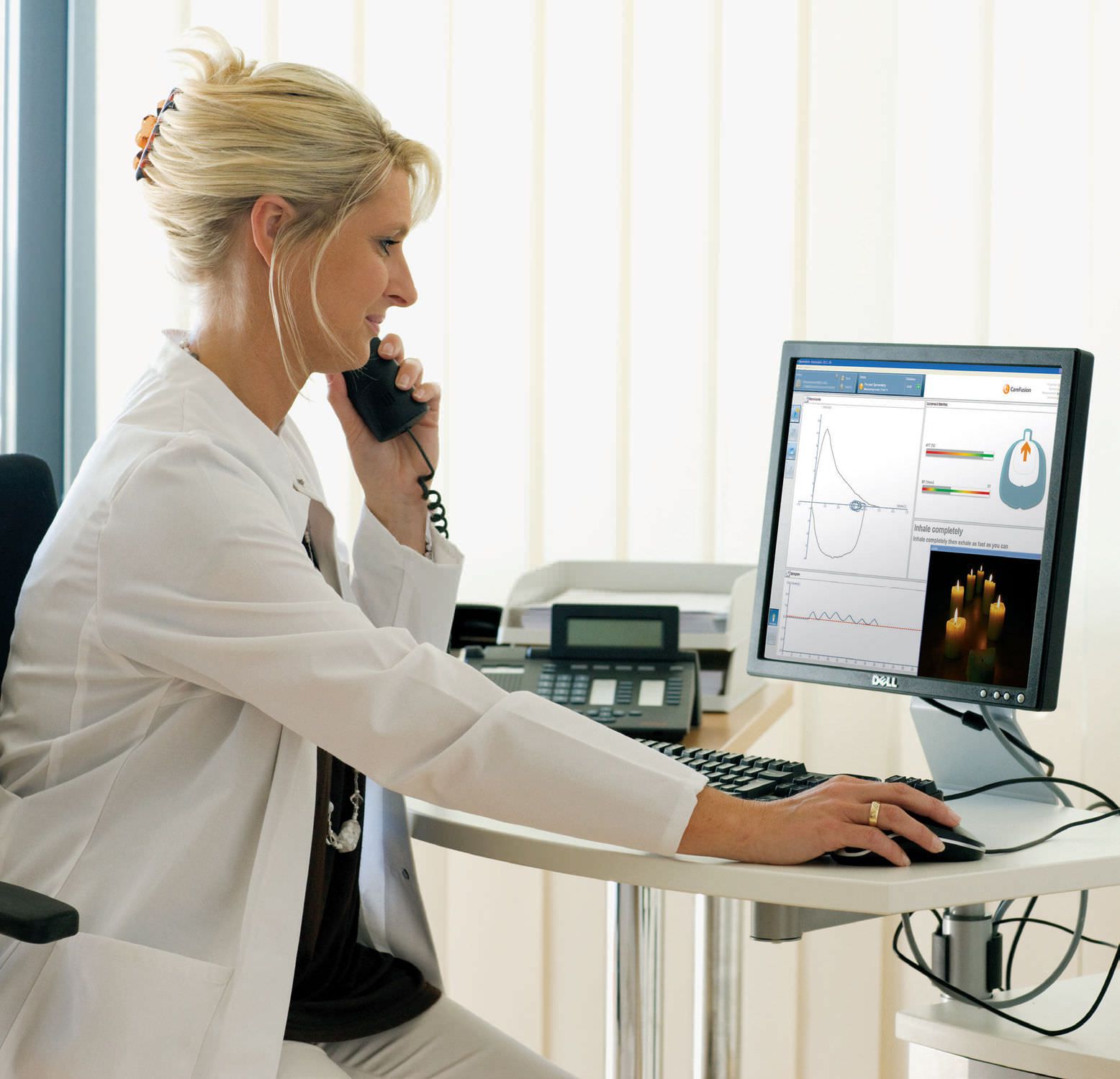 Medical software / spirometry SentrySuite® CareFusion