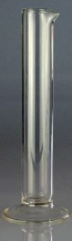 Measuring cylinder with base and spout 110x20 mm - 175x28 mm Hecht Assistent