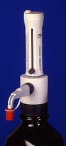 Laboratory bottle-top dispenser 0,05-0,5 mL- 1-10 mL- 10-100 mL - 2,5-25 mL - 0,5-5 mL Hecht Assistent