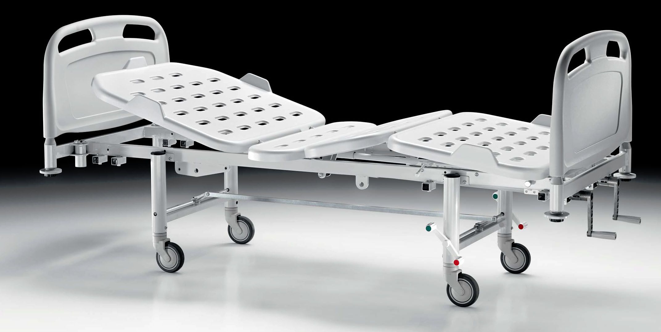 Hospital bed / on casters / 4 sections A 31100 KSP ITALIA