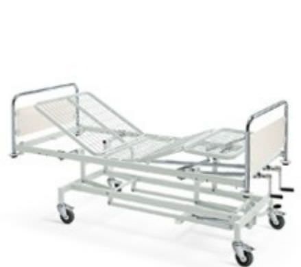 Hospital bed / mechanical / on casters / height-adjustable A 4032/AO KSP ITALIA