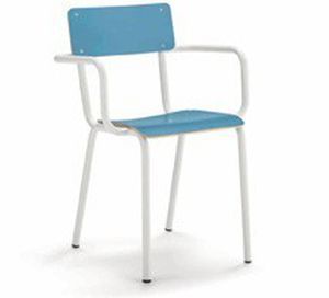 Chair with armrests E 111 KSP ITALIA