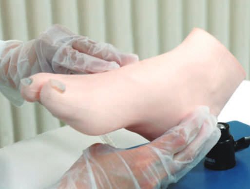 Foot care patient simulator / foot M66 Kyoto Kagaku