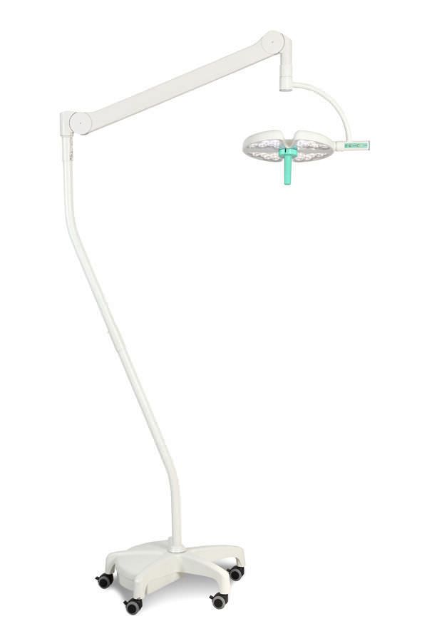 LED surgical light / with control panel / ceiling-mounted / 1-arm 6-02 ALVO Medical