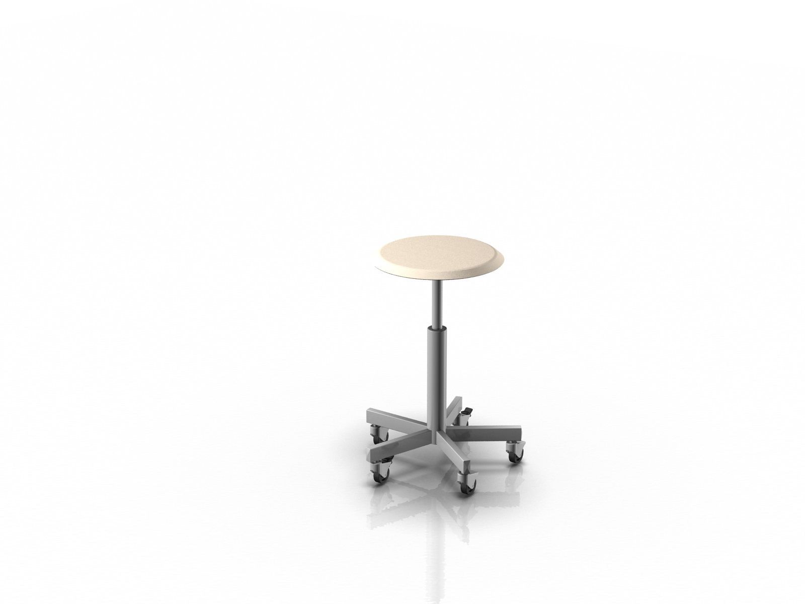 Medical stool / pneumatic / on casters 2-040, 2-042 ALVO Medical