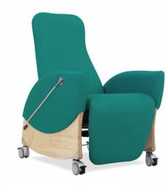 Reclining medical sleeper chair / on casters / manual KINTYK0200 Knightsbridge Furniture