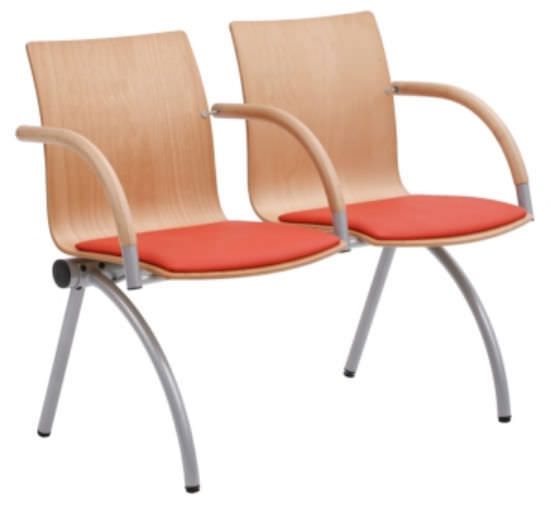 Beam chair / for waiting room / with table / 2 seater CALMK0262UW Knightsbridge Furniture
