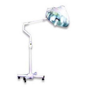 Halogen surgical light / mobile / 1-arm 50,000 Lux Life Support Systems