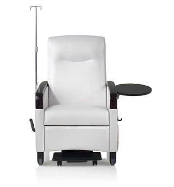 Medical sleeper chair / on casters / reclining / manual / bariatric Perth® II KI