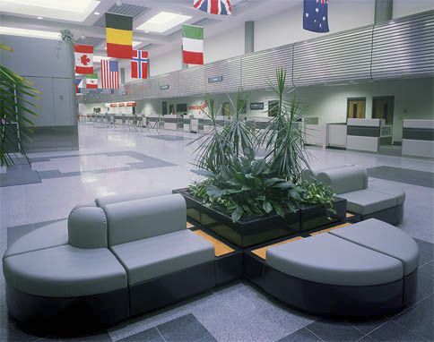 Waiting room design sofa Logix KI