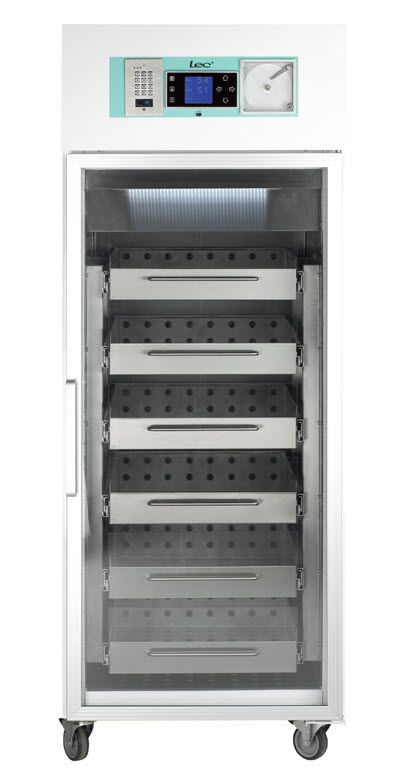 Blood bank refrigerator / cabinet / with automatic defrost / 1-door 2 °C ... 6 °C | BBK432G Lec Medical